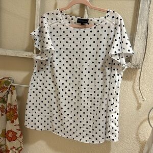 Lane Bryant Blouse - Size 14 - Flutter Sleeve